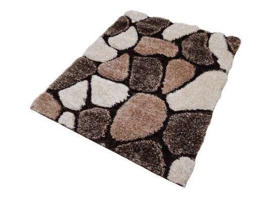 Тъкан килим 3D SHAGGY GRANDE 468 brown p